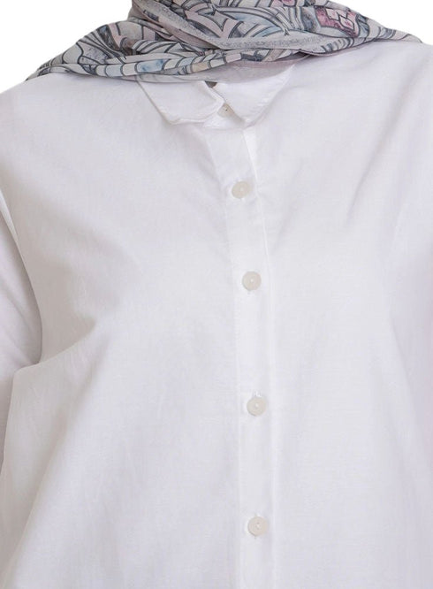 White L.Oxford Shirt (W) - Khotwh